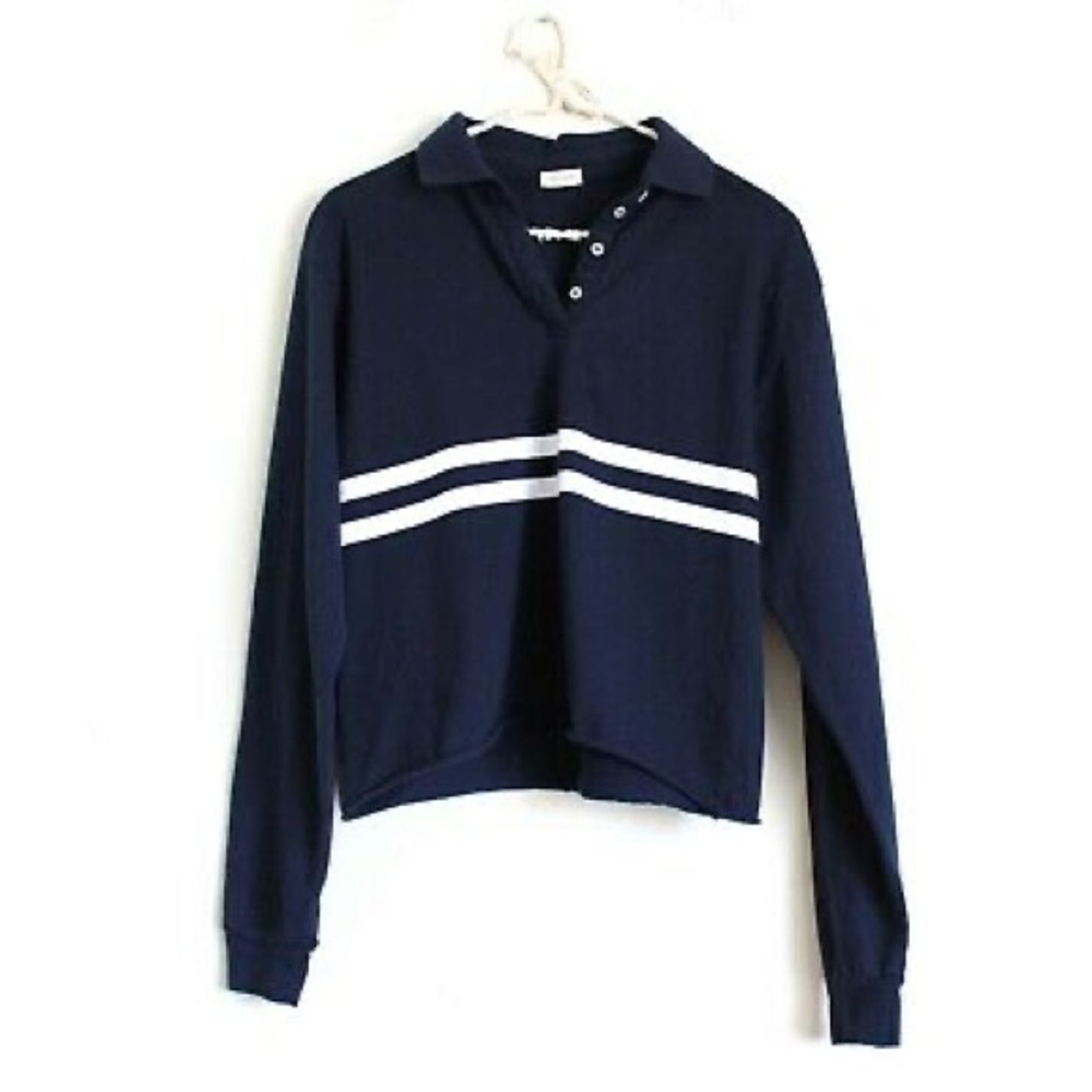 Brandy Melville Cropped Polo